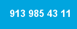 913 985 43 11